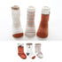 Autumn winter terry padded baby socks  THREE PAIRS